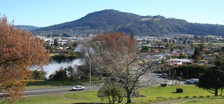 Mt Ngongotaha from chapel